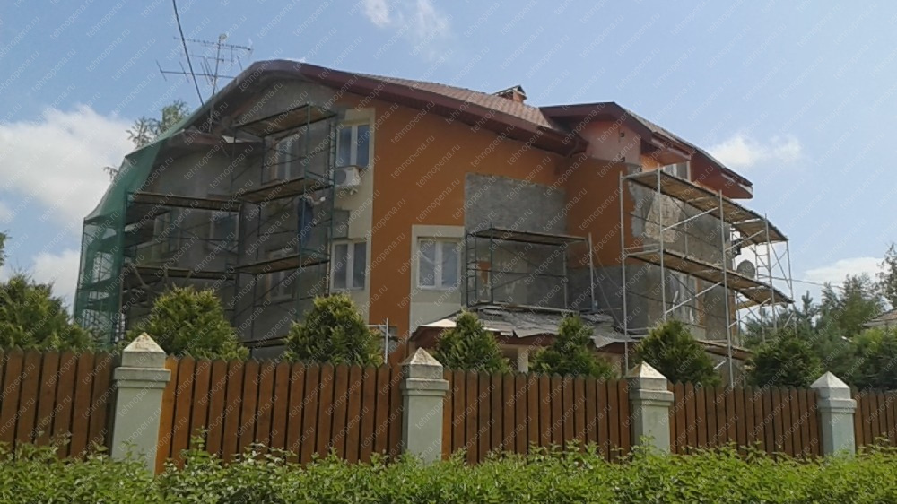 Утепление фасада ппу