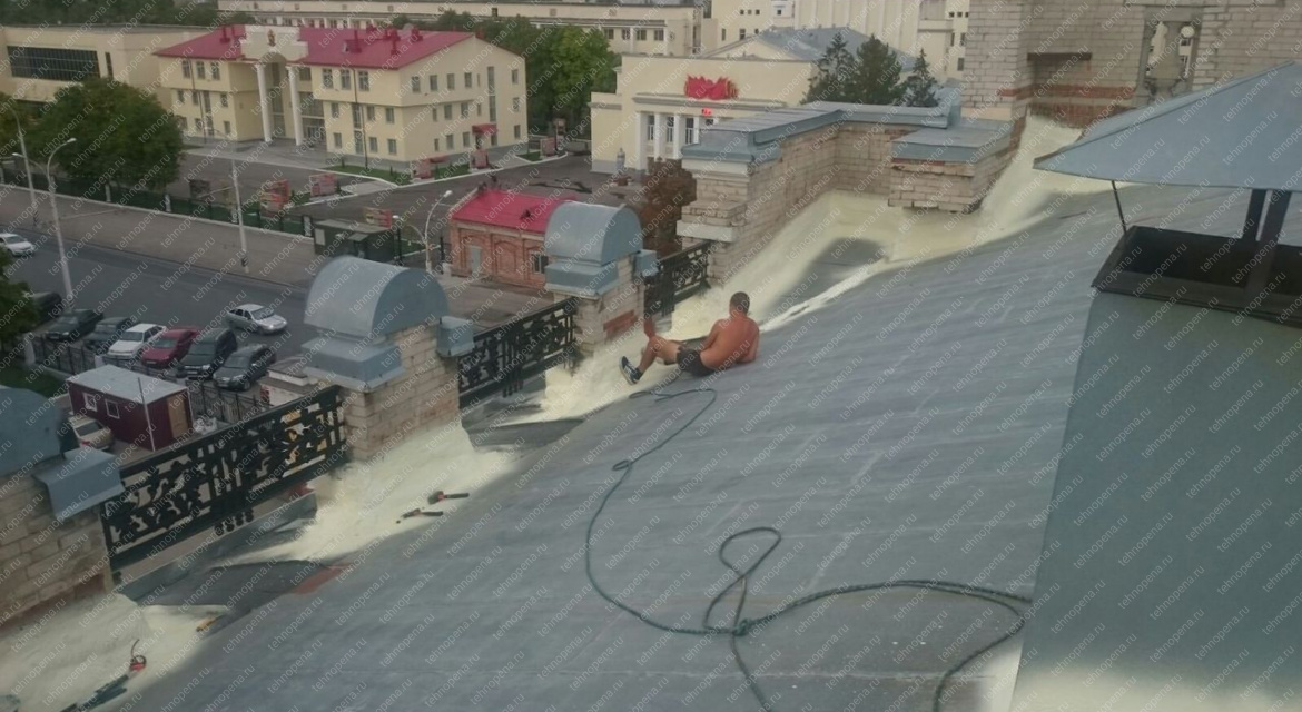 Гидроизоляция фальцевой кровли