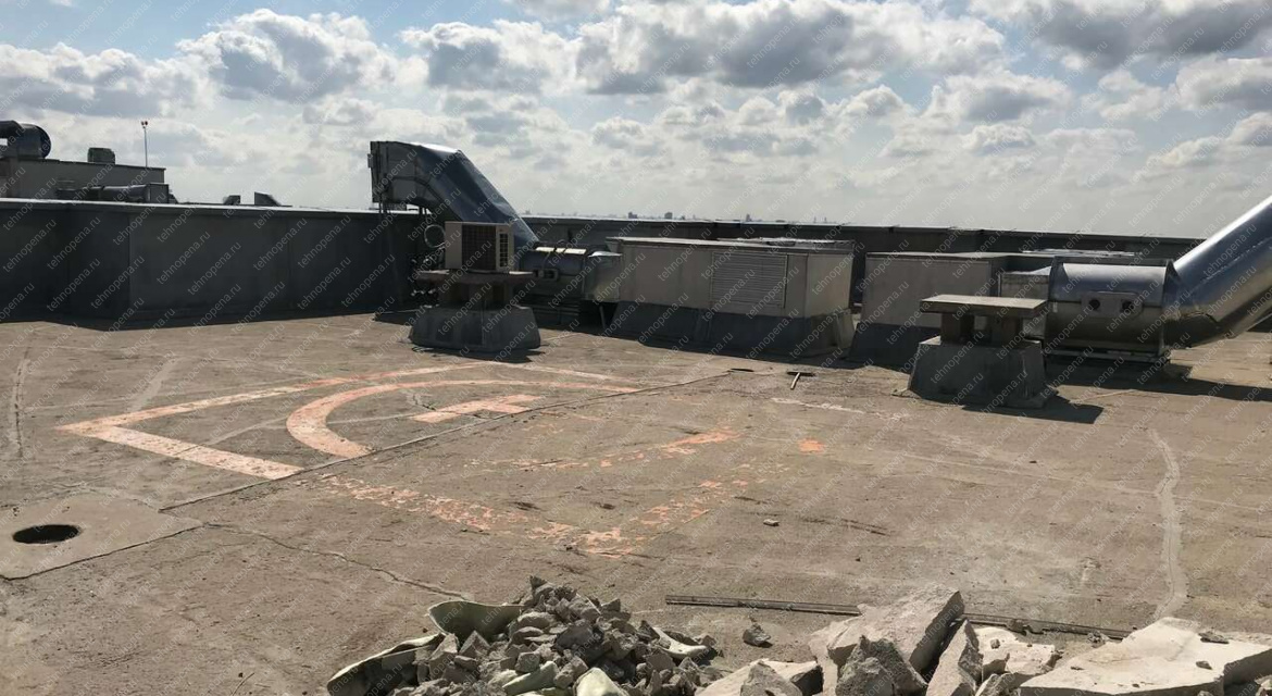 Ремонт кровли многоэтажного дома АРТ