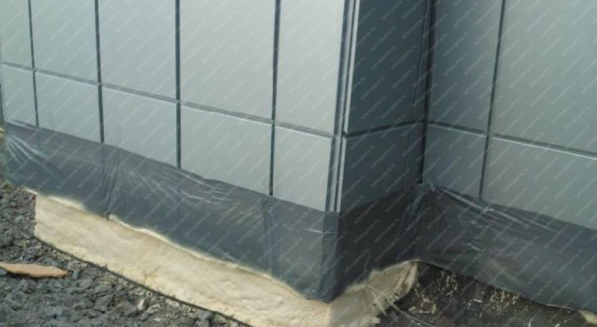 Теплоизоляция цоколя ппу 