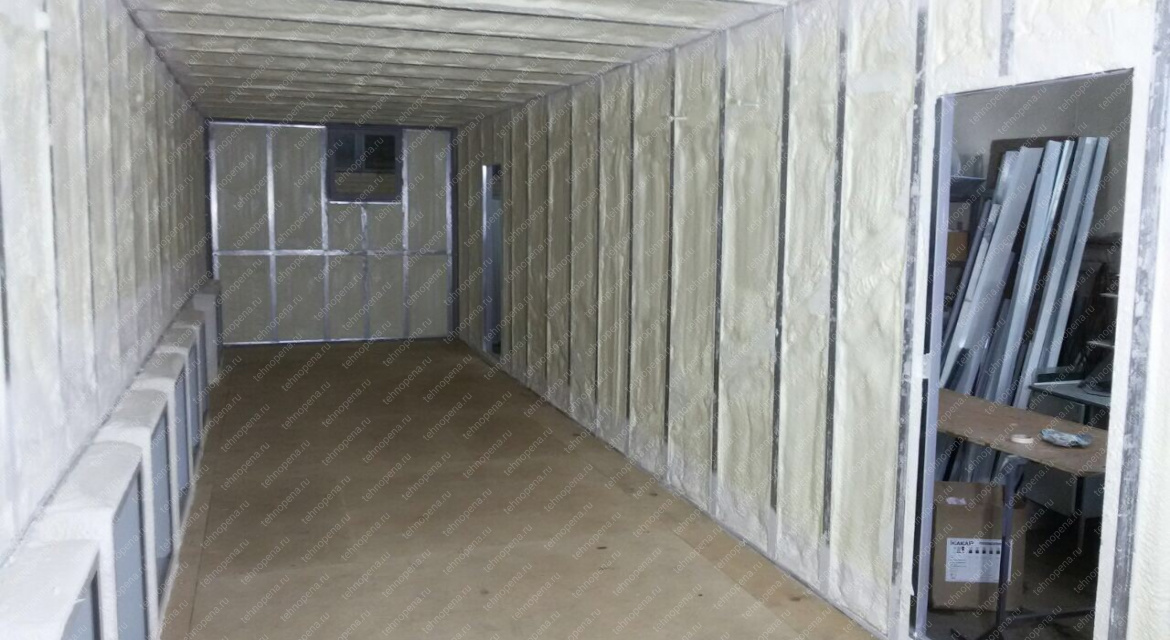 Утеплить контейнер ппу