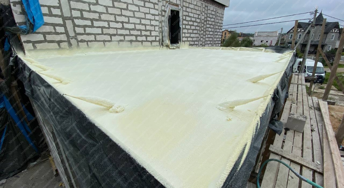 Утепление крыши ппу